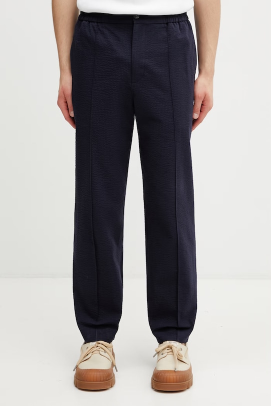 A.P.C. Joaquin spodnie bawełniane męskie granatowy COGXU.H08454