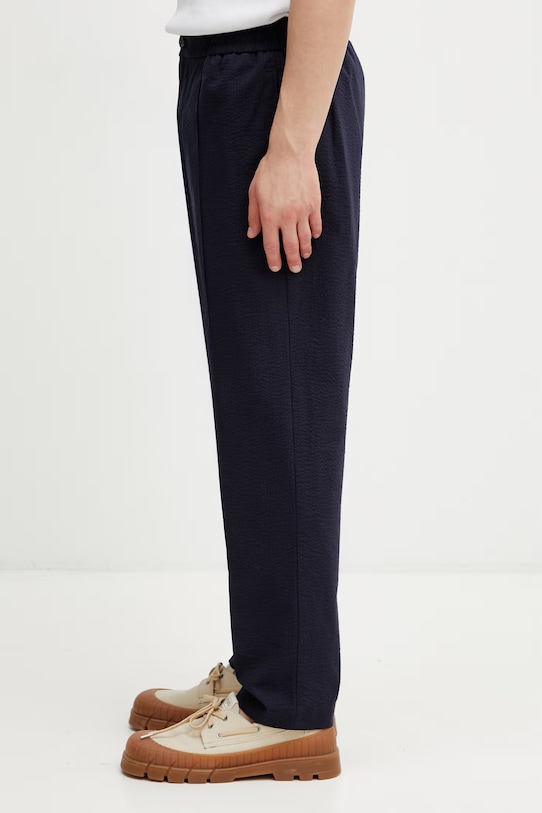 A.P.C. Joaquin spodnie bawełniane męskie COGXU.H08454 granatowy SS26