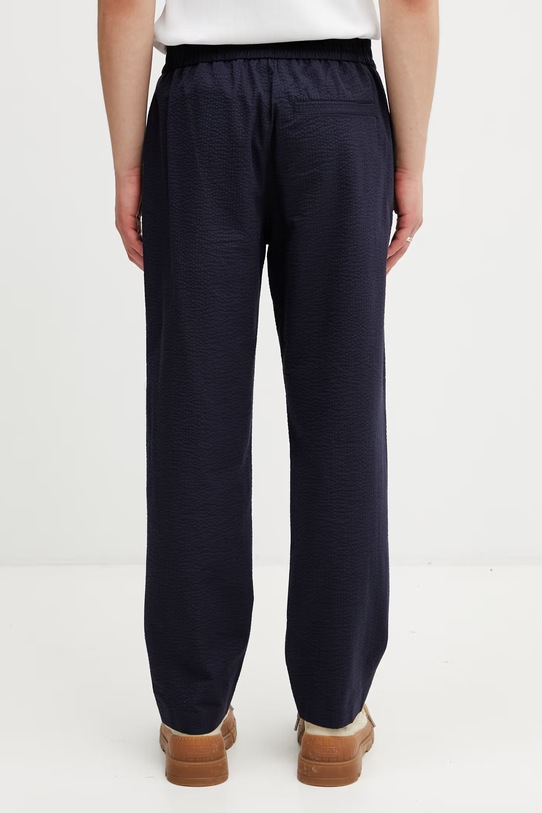 Odzież A.P.C. Joaquin spodnie bawełniane męskie COGXU.H08454 granatowy