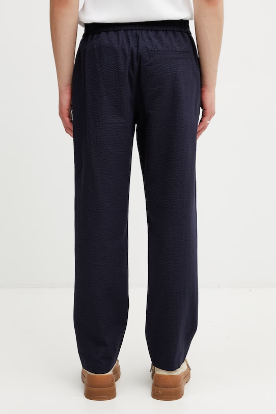 Odzież A.P.C. Joaquin spodnie bawełniane męskie COGXU.H08454 granatowy