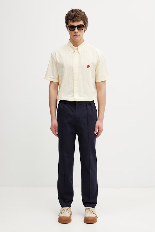 A.P.C. Joaquin spodnie bawełniane męskie COGXU.H08454 granatowy