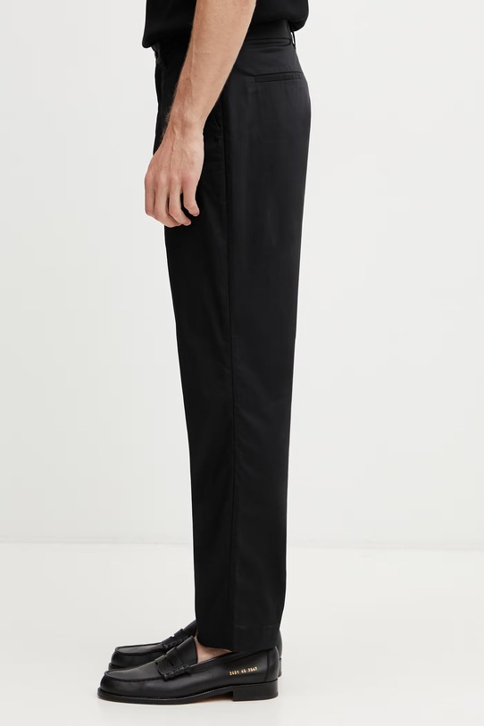 Fred Perry pantaloni in cotone da uomo T2301 nero SS26