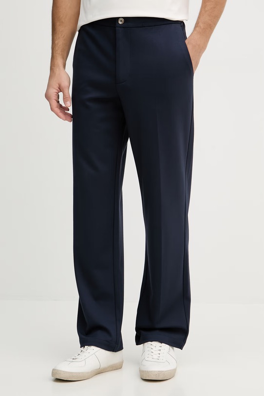 Guess Παντελόνι ανδρικό με βισκόζη ALTON σκούρο μπλε M6GB08.K3198