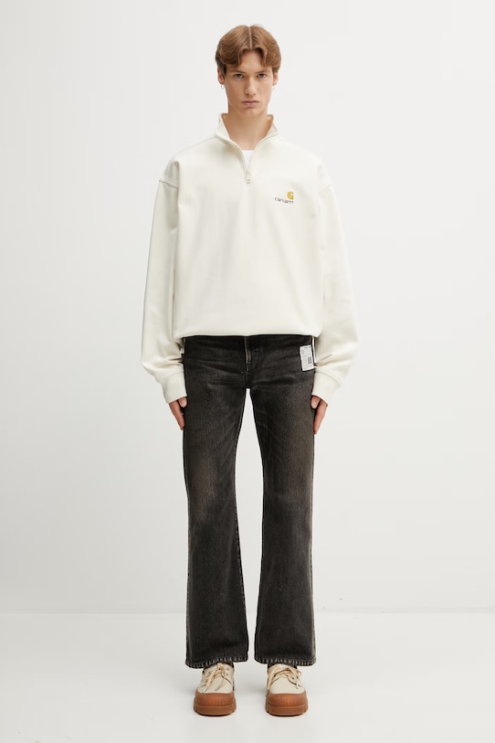 Maison MIHARA YASUHIRO Jeans regolari da uomo J16PT122 nero