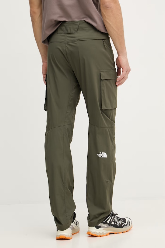 Ρούχα The North Face παντελόνι πεζοπορίας ανδρικό Exploration Cargo NF0A8EC621L1 πράσινο