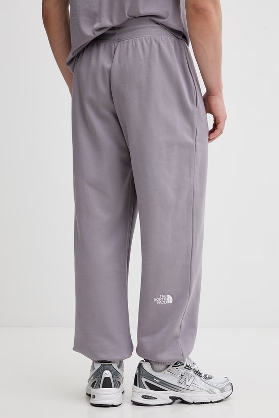 Odzież The North Face spodnie dresowe męskie z bawełną Essential Relaxed NF0A8C1FG7O1 fioletowy