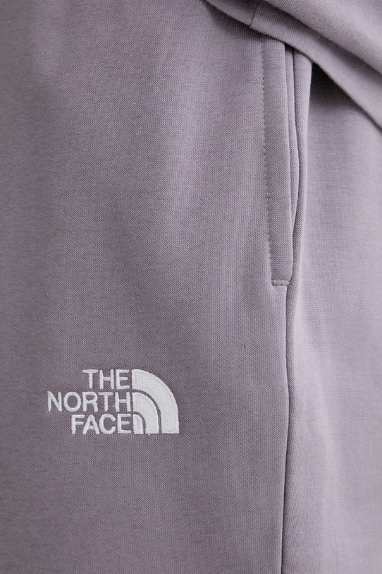 The North Face spodnie dresowe męskie z bawełną Essential Relaxed fioletowy NF0A8C1FG7O1
