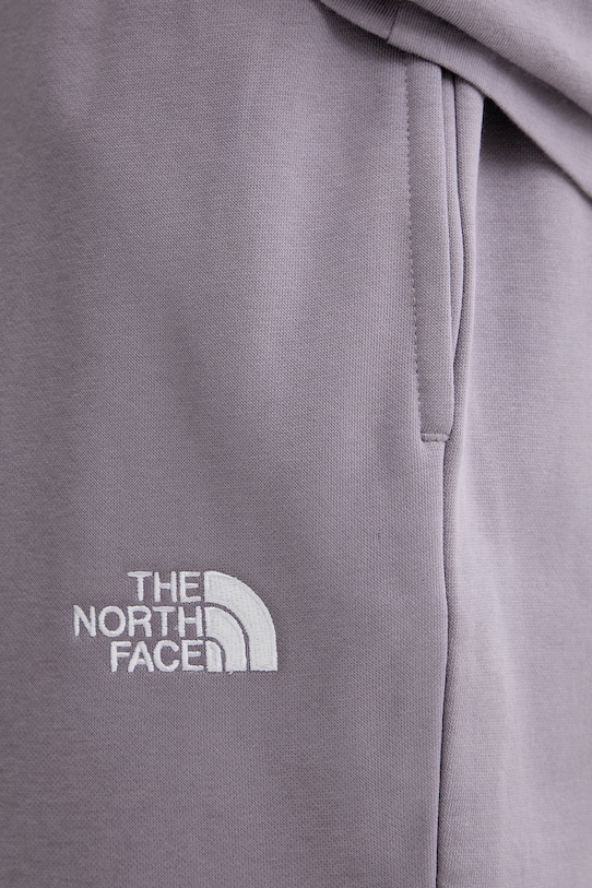 The North Face spodnie dresowe męskie z bawełną Essential Relaxed fioletowy NF0A8C1FG7O1