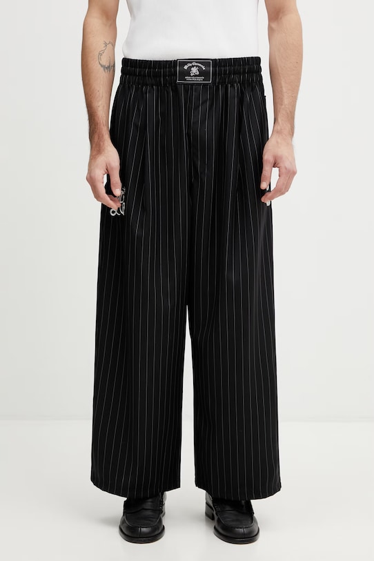 adidas Originals x Willy Chavarria панталон с добавена мериносова вълна мъжки KR8688 черен SS26