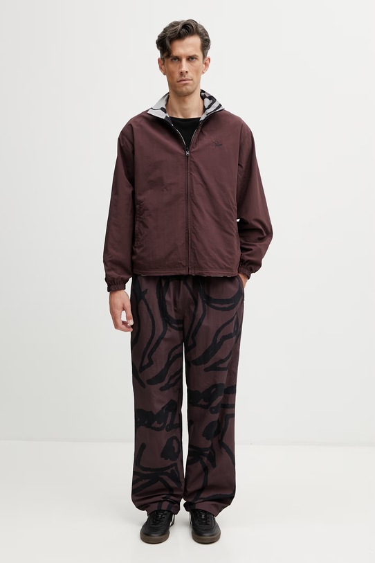 By Parra Freak scene spodnie męskie 55220 brązowy