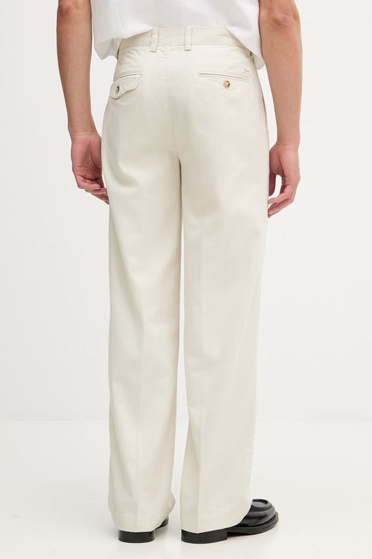 Odzież Gant spodnie męskie bawełniane 1505403 beżowy