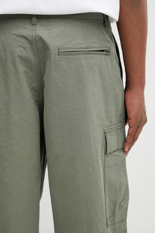 Barbour MTR0798OL52 spodnie cargo bawełniane męskie zielony MTR0798OL52