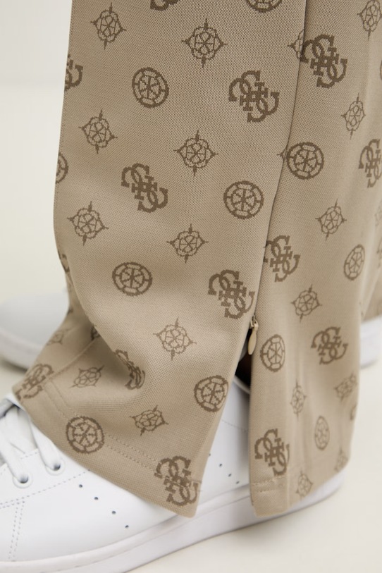 Guess spodnie dresowe męskie OVIDO Z6GB03.K2850 beżowy