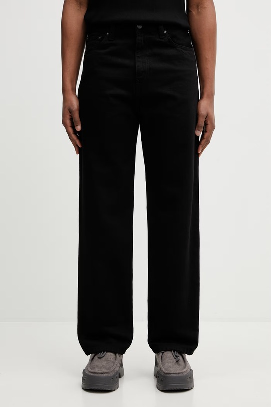 Carhartt WIP Aaron Pant jeansy straight męskie czarny I036728.8902