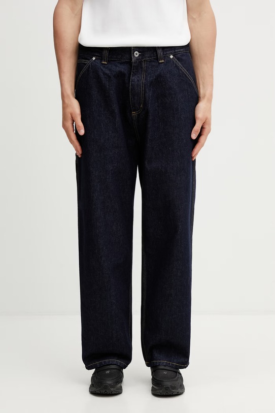 Carhartt WIP Belmont Pant jeansy loose męskie niebieski I036591.102