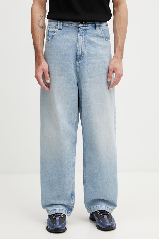 Carhartt WIP Brandon Pant jeansy relaxed fit męskie niebieski I035893.01WU