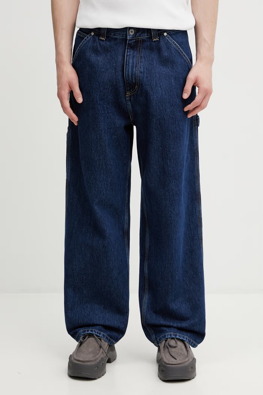 Carhartt WIP Belmont Pant jeansy luźne męskie niebieski I036591.106