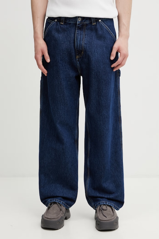 Carhartt WIP Belmont Pant jeansy luźne męskie niebieski I036591.106