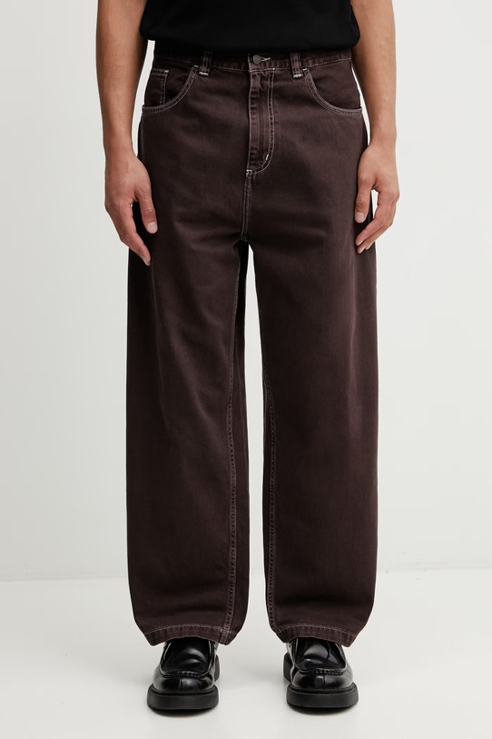 Carhartt WIP Brandon Pant jeansy relaxed fit męskie brązowy I034809.3IS4J