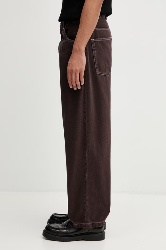 Carhartt WIP Brandon Pant jeansy relaxed fit męskie I034809.3IS4J brązowy SS26