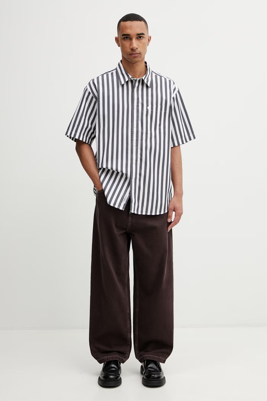 Carhartt WIP Brandon Pant jeansy relaxed fit męskie I034809.3IS4J brązowy