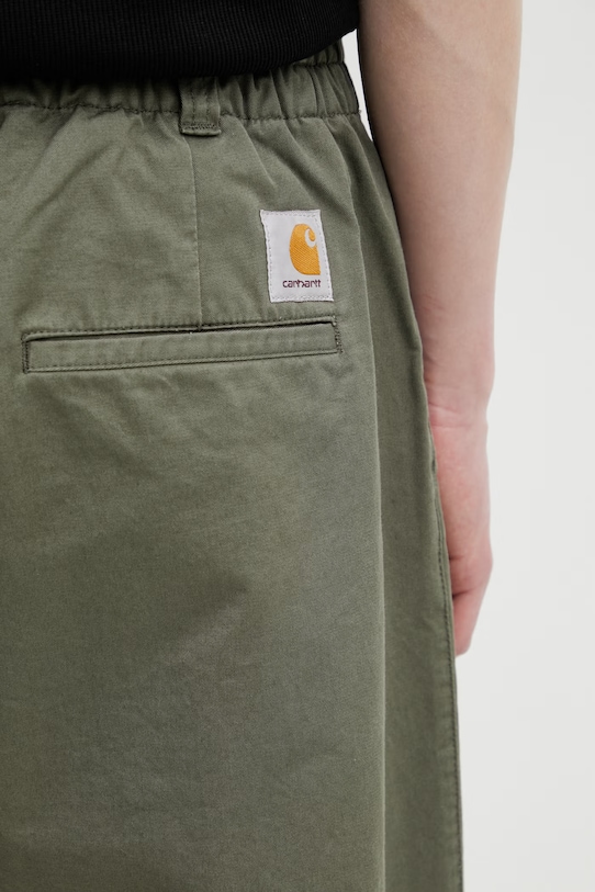 Carhartt WIP Marv spodnie bawełniane męskie zielony I033129.1106