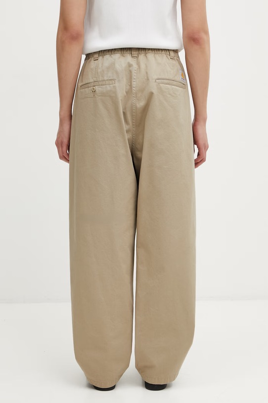 Odzież Carhartt WIP Marv Pant spodnie bawełniane męskie I033129.3IR06 beżowy