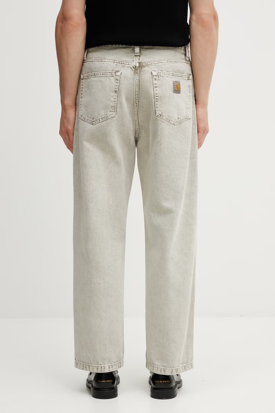 Odzież Carhartt WIP Landon Pant jeansy loose męskie I033749.2ZX5F zielony