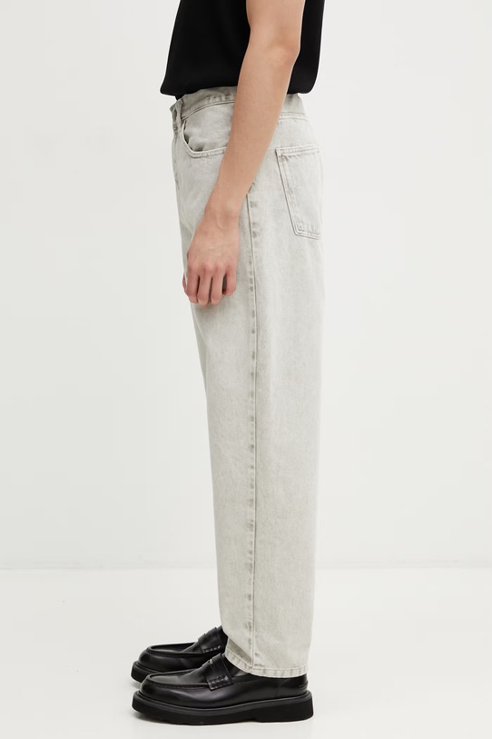 Carhartt WIP Newel Pant jeansy regularne męskie I036498.2ZX5F zielony SS26