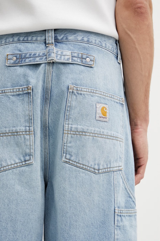 Carhartt WIP Belmont Pant jeansy loose męskie niebieski I036591.01WU