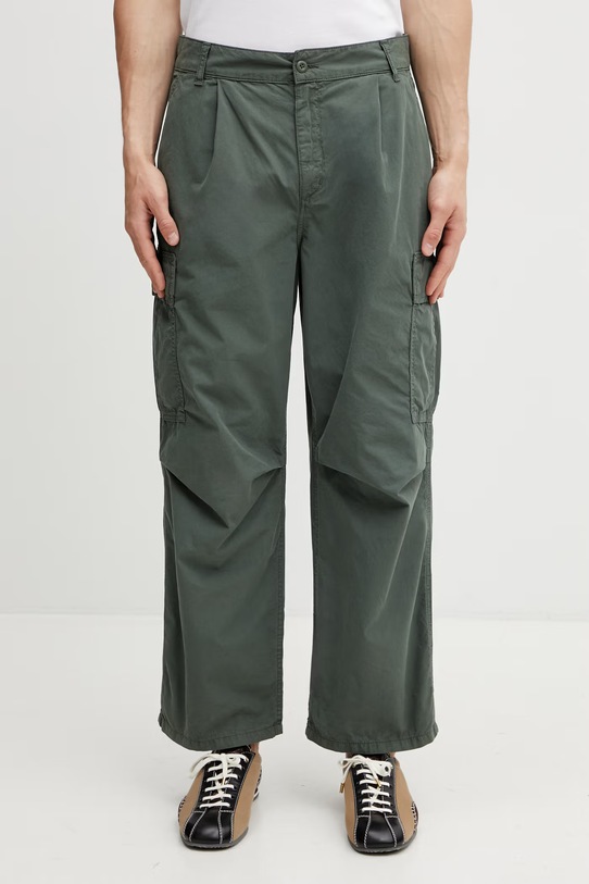 Carhartt WIP Cole Cargo Pant spodnie cargo bawełniane męskie zielony I035565.2ZXGD