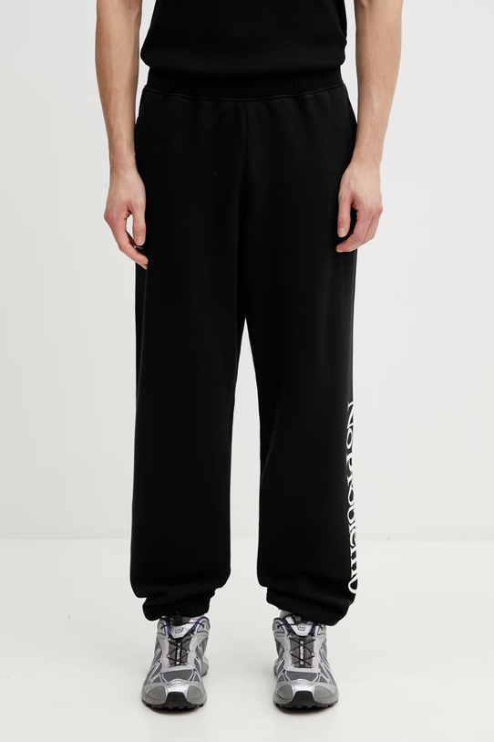 No Problemo spodnie dresowe bawełniane męskie NP3000205 czarny SS26