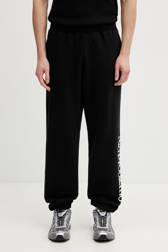 No Problemo spodnie dresowe bawełniane męskie NP3000205 czarny SS26