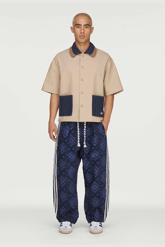 adidas Originals CLOT x adidas by Edison Chen spodnie męskie KE7067 fioletowy SS26