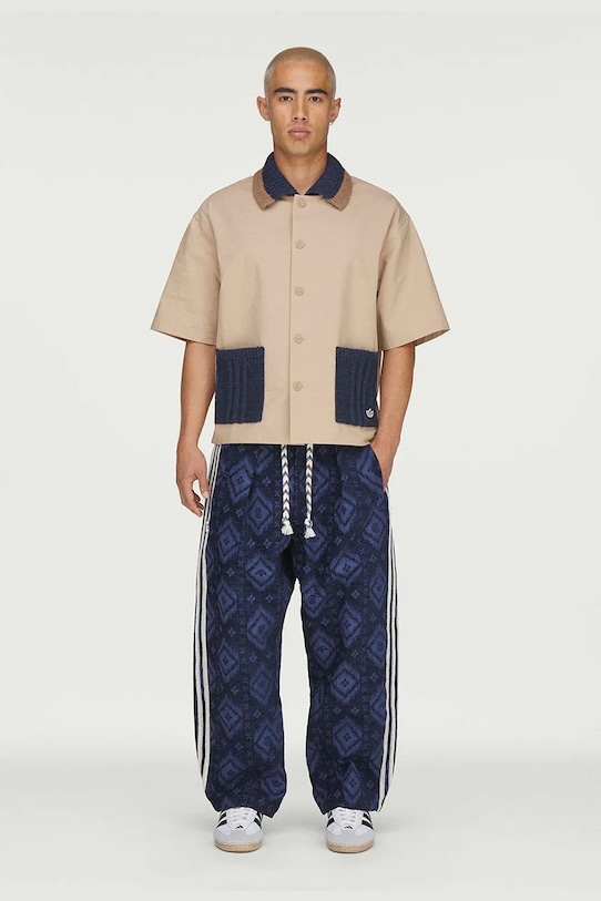 adidas Originals CLOT x adidas by Edison Chen spodnie męskie KE7067 fioletowy SS26
