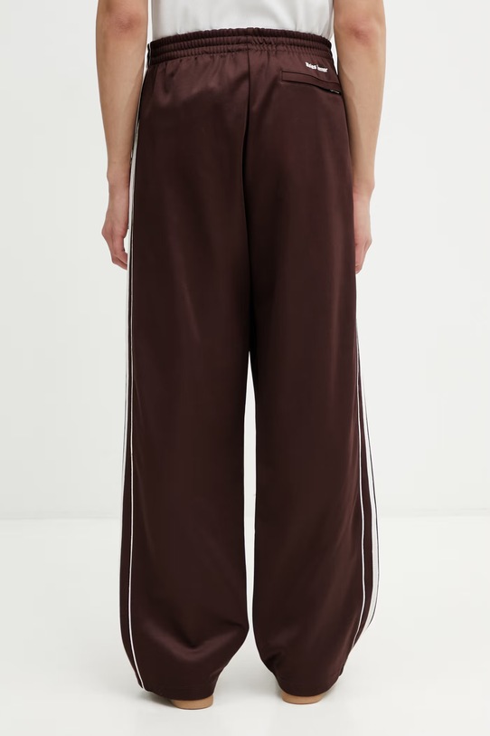 Odzież adidas Originals adidas x Wales Bonner spodnie dresowe męskie z bawełną KR1060 brązowy
