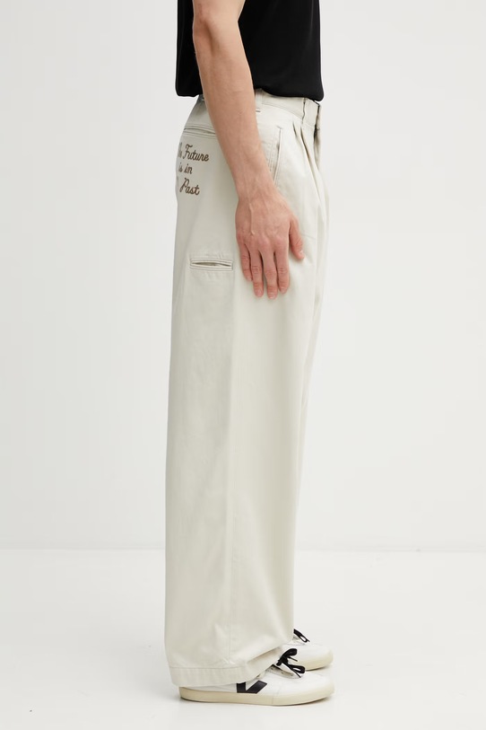 Human Made MENS WOVEN PANTS штани бавовняні чоловічі бежевий HM31PT017