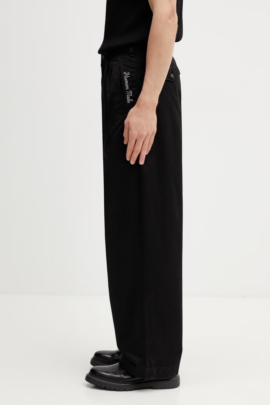 Human Made MENS WOVEN PANTS штани бавовняні чоловічі HM31PT017 чорний SS26