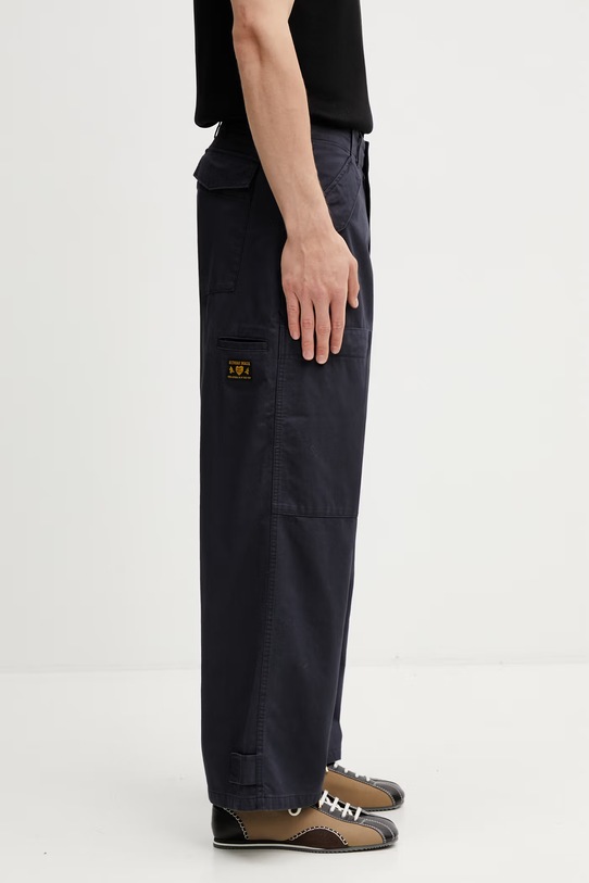 Human Made MENS WOVEN PANTS cotton navy HM31PT014