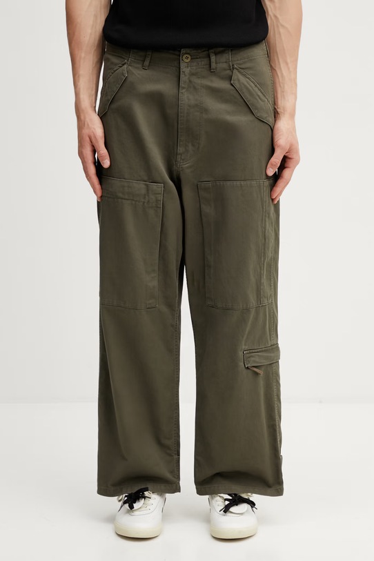 Human Made MENS WOVEN PANTS штани бавовняні чоловічі зелений HM31PT014