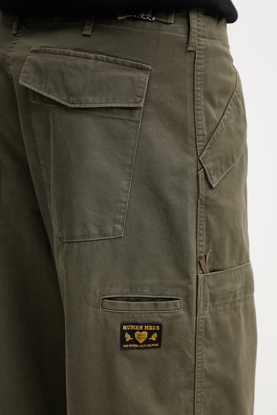 Human Made MENS WOVEN PANTS штани бавовняні чоловічі HM31PT014 зелений
