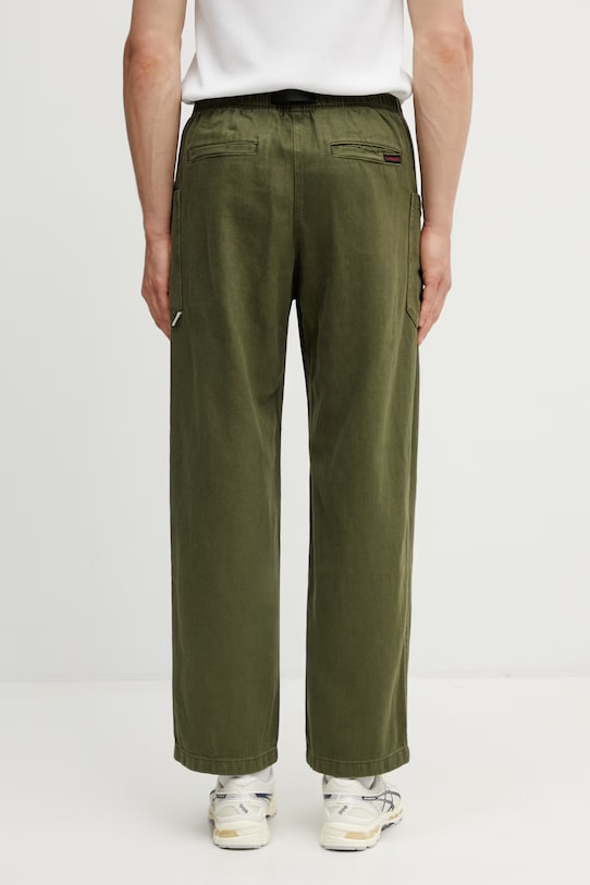 Oblečení Gramicci HEMP RELAXED PANT boyfriend kalhoty s bavlnou pánské G6SM.P005. zelená