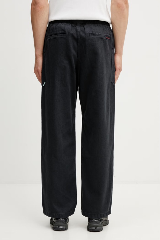 Odzież Gramicci HEMP RELAXED PANT spodnie boyfriend z bawełną męskie G6SM.P005. czarny