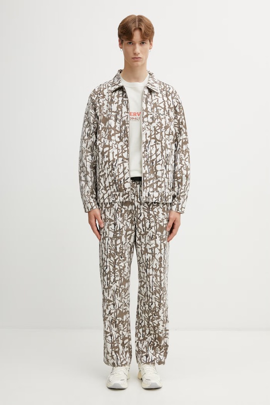 Gramicci TAOS CANVAS PANT spodnie wide leg bawełniane męskie G6SM.P008.