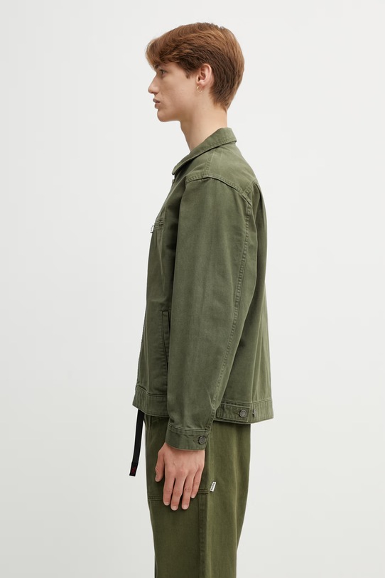 Gramicci TAOS CANVAS JACKET prijelazna jakna od pamuka za muškarce G6SM.J009. zelena SS26