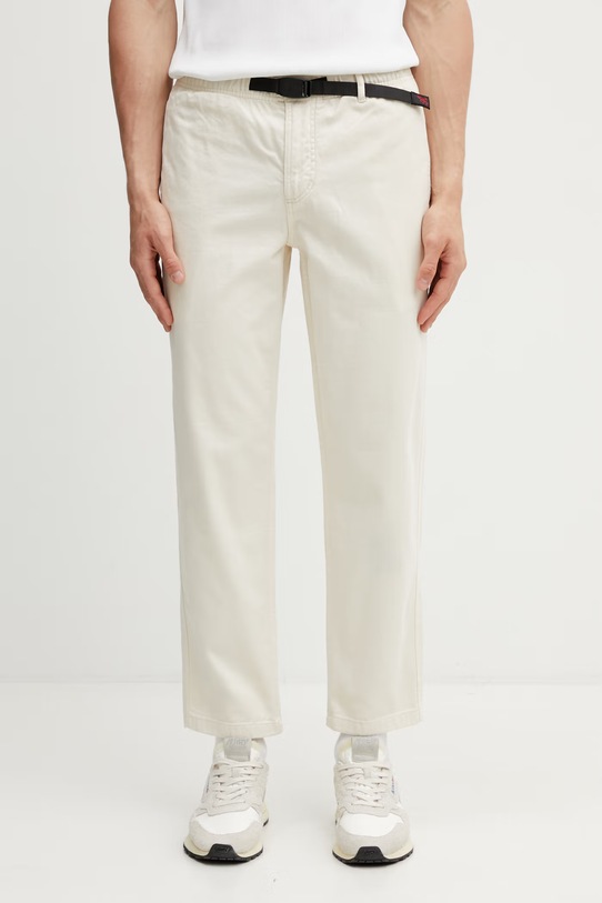Gramicci W'S GRAMICCI PANT spodnie bawełniane męskie beżowy G202.OGT.