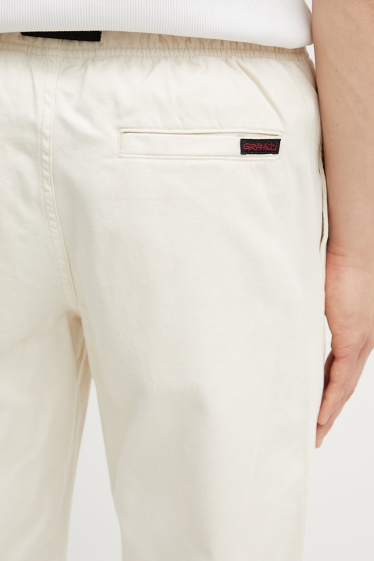 Gramicci W'S GRAMICCI PANT spodnie bawełniane męskie beżowy G202.OGT.