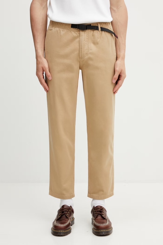 Gramicci W'S GRAMICCI PANT spodnie bawełniane męskie beżowy G202.OGT.
