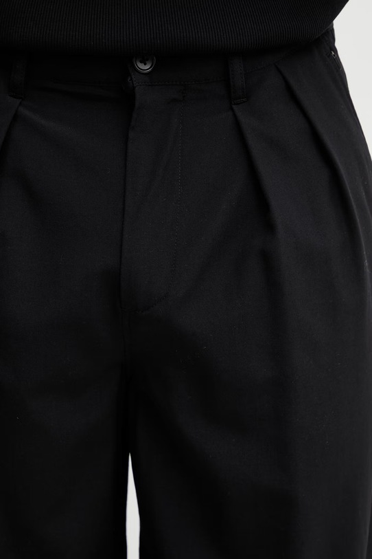 BEAMS штани вовняні чоловічі чорний 1123.1102.791