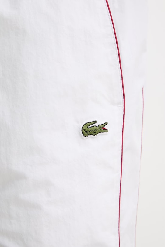 Lacoste spodnie dresowe męskie biały XH2757